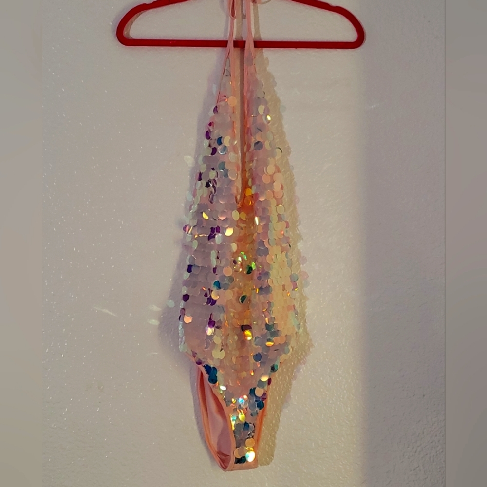 Pink mermaid Bodysuit